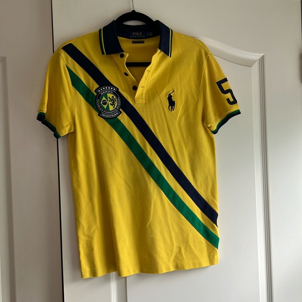 Polo Ralph Lauren yellow polo